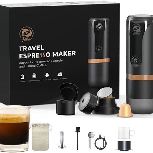 اسپرسو ساز قابل حمل و مسافرتی Icafilas travel espresso maker YJ04