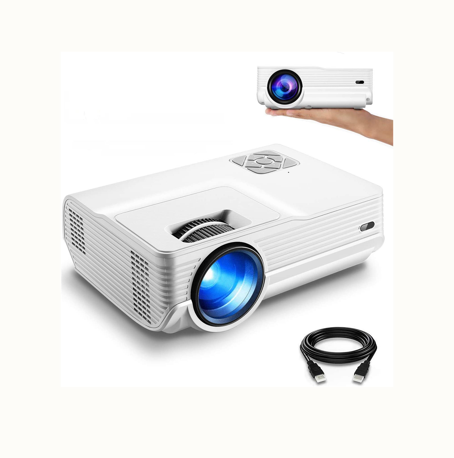 ویدئو پروژکتور قابل حمل FunLites 4600lux