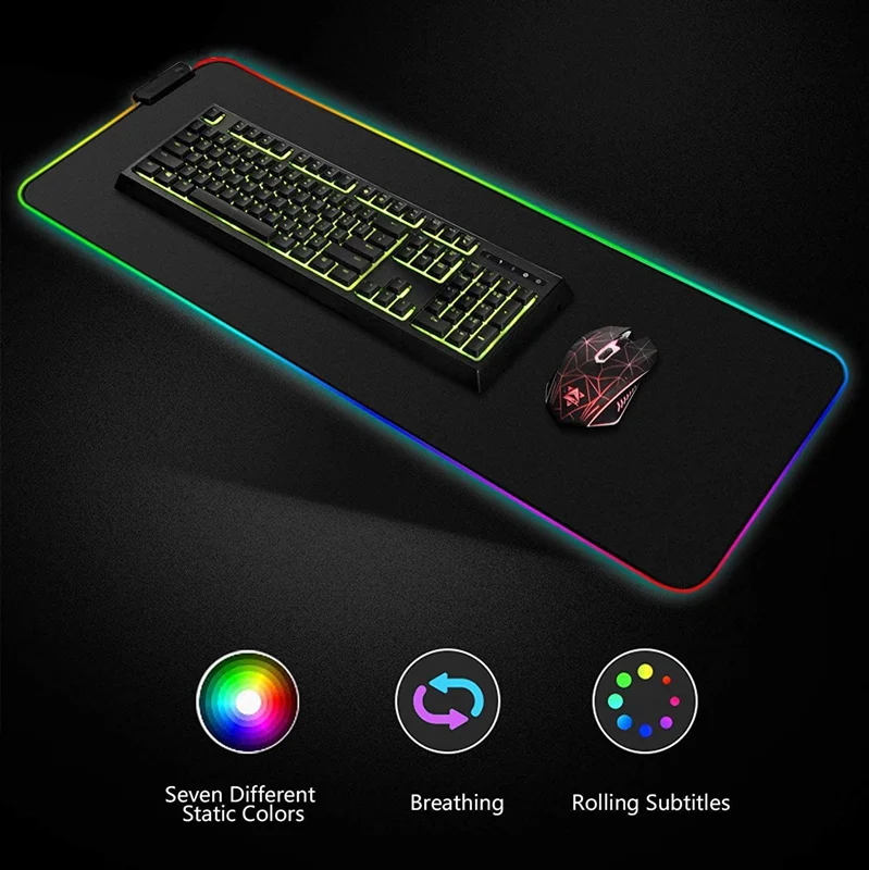موس پد RGB Gaming Mouse Pad