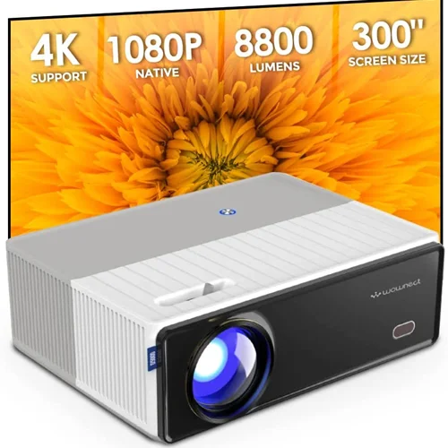 Wownect Video Projector 4K LED D5000