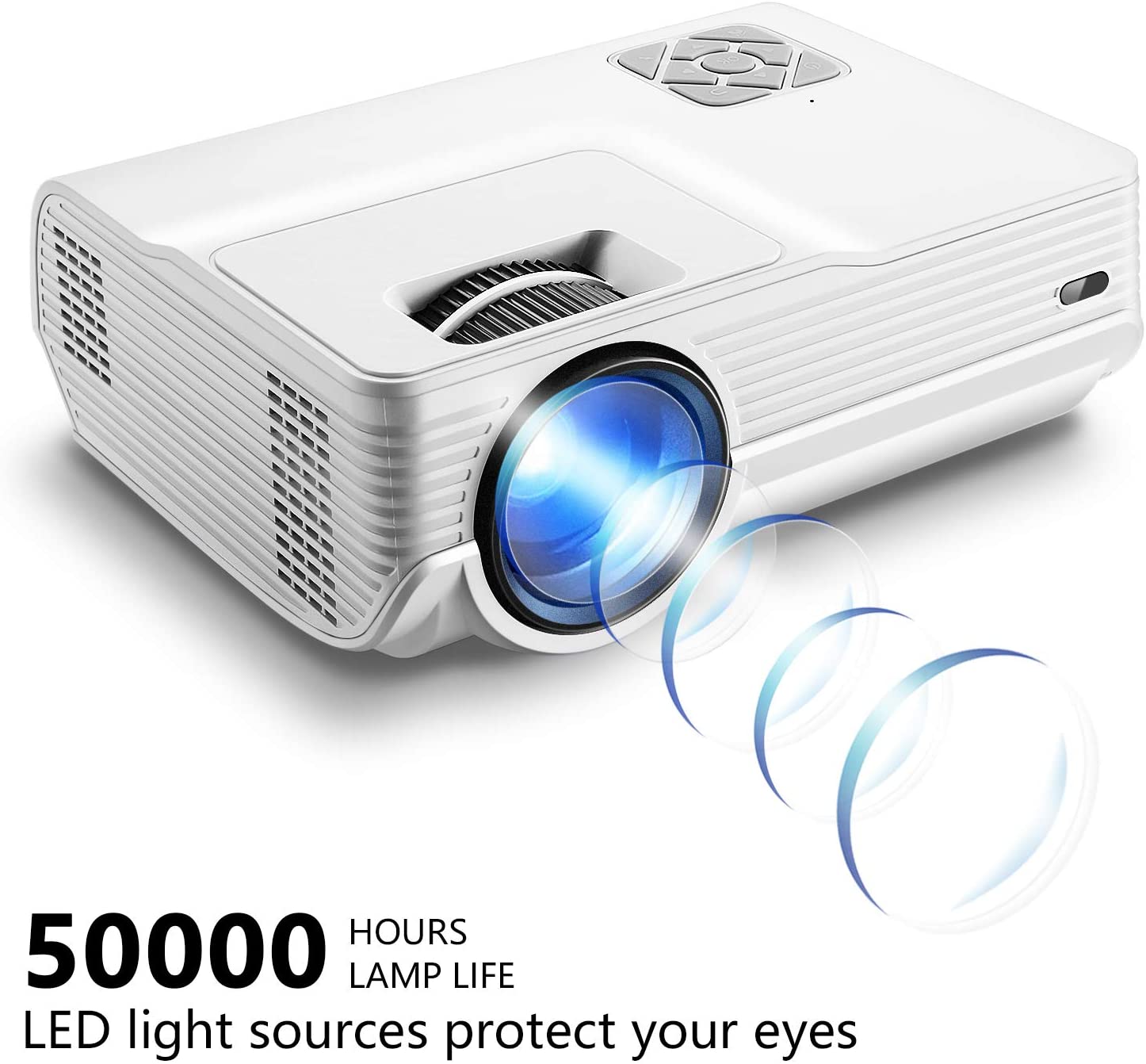 ویدئو پروژکتور قابل حمل FunLites 4600lux